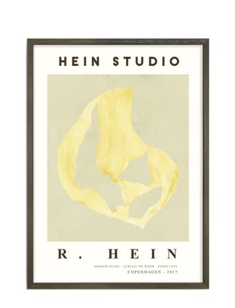 Shadow No. 13 Home Decoration Posters & Frames Posters Graphical Patterns Keltainen Hein Studio