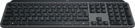 Logitech MX Keys S - tastatur - AZERTY - Fransk - grafitt Inn-enhet