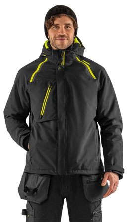 Fristads Herr PrimaLoft vinterjacka stretch 4873 GLPS, Svart