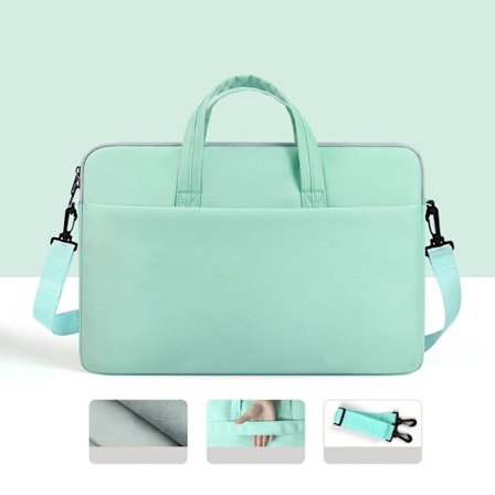13 15 tums case för bärbar dator för bärbara datorer GRÖN 15.6