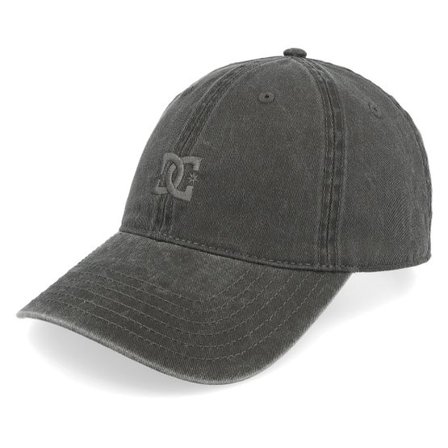 DC - Svart unconstructed Keps - " Cap Star Vintage Black Dad Cap" @ Hatstore
