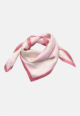 Soyaconcept - Mönstrad silkessjal - rosa / mönstrad - för damer - - Cellbes