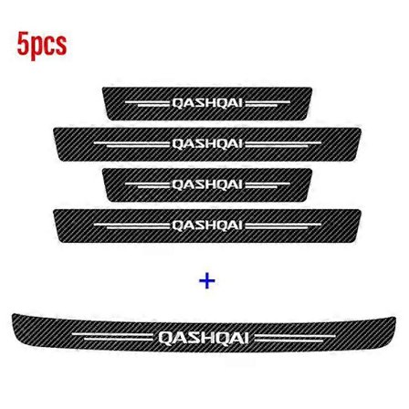 4 kpl Auton Oven Kynnys Suojatarra Takaluukun Puskurin Suojatyynyt Sopii Nissan Qashqai J10 J11 2021 2020 2019 2018- 2011 2007