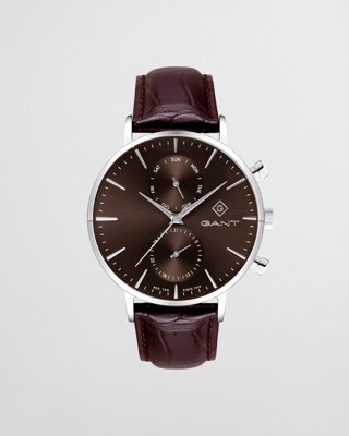 GANT - Park Hill Day-Date II-klokke rich brown