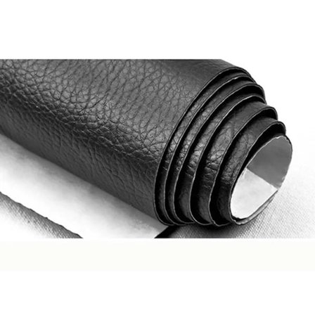 PU Selv klebende Lychee Patch Kunstig Syntetisk Skinn Stor Størrelse PU Sofa Hull Reparasjon Bil Etikett Dekorasjon