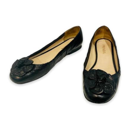 Prada Vintage Pre-owned Schoenen , Zwart , Dames , Maat: 38 EU