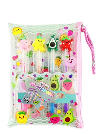 Pen Gel Pentastic Fruits Patterned Robetoy