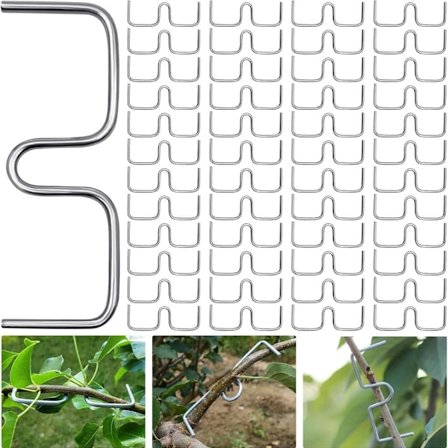 48 stk. Planteklemmer 10 cm – Plantestøtte / Festeklemmer for Frukttrær og Grenforming_OF