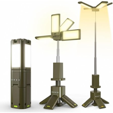 Multifunktionell hopfällbar LED-lampa 14000mAh