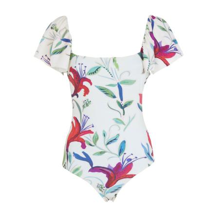 La DoubleJ Scarlett Swimsuit Hvid, Dame Badedragt