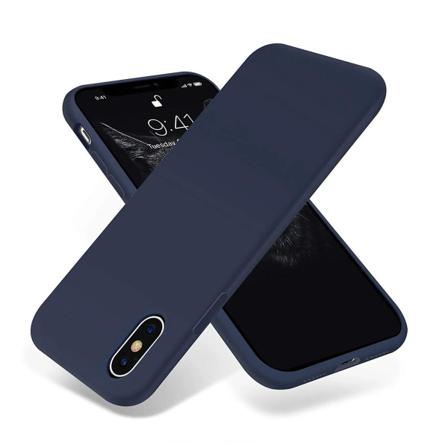 Iphone X/xs Skal - Silikon Blå Rvelon Blå