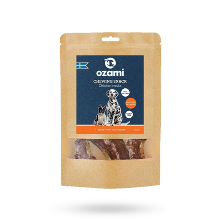 Ozami - Ozami Premium Svenska Kycklinghalsar 150g - Matskål, hundgodis & tuggisar