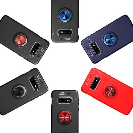 Skal med Ringhållare - Samsung Galaxy S10 Plus