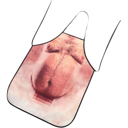 Rolig Förkläde för Grill BBQ Herr Kök Matlagningsförkläde Dekorativt Dam Hem Kockförkläde