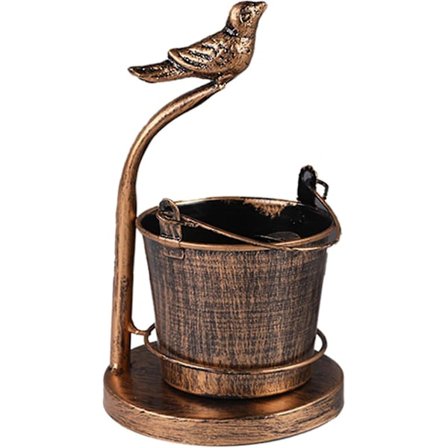 Sikari tuhkakupin, taottu rauta sikari tuhkakupin ämpäri Retro tuhkakupin ainutlaatuinen muoto kodin baariin ulkokoristelu peura