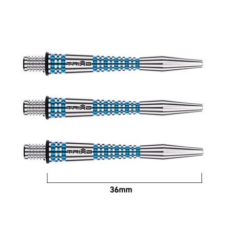 Triad RX Aluminium Shafts | Winmau Blue / Short