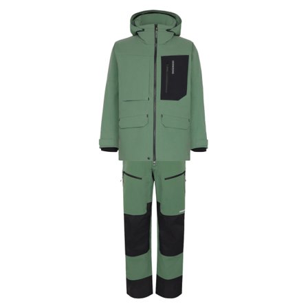 Didriksons Fractus USX Dark Moss Jacket & Pants Bundle