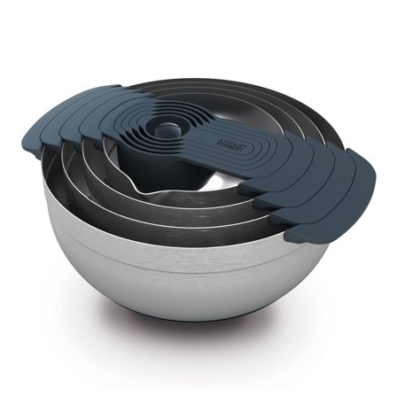Joseph joseph Nest skålsett 9 deler, rustfritt stål