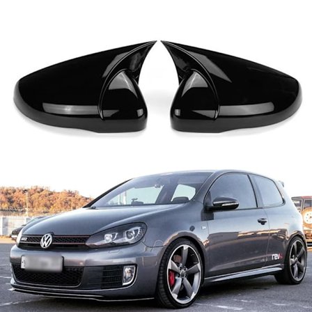 Passer til 2009-2013 Volkswagen Golf 6 MK6 GTI GTD Horn speildeksel ryggespeilhus