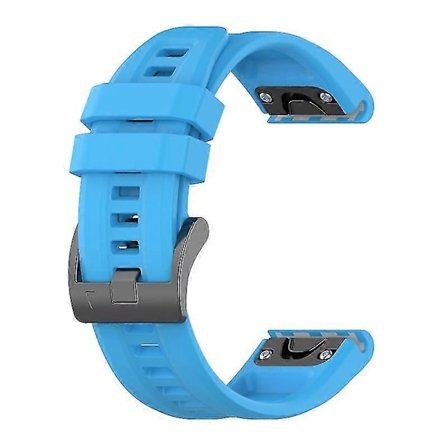Silikon 26mm Armbånd Belte For Garmin Fenix 7x/6x/5x Klokkerem Loop Armbånd (Ruipei)