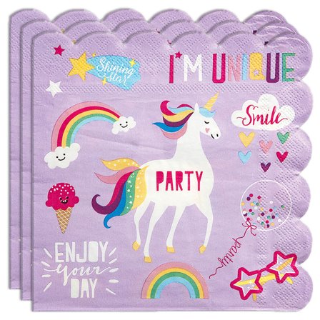 Servietter Unique Unicorn
