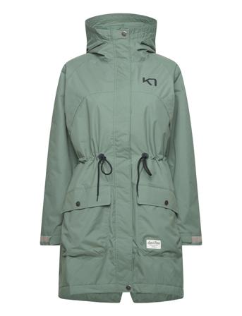 Tesdal Parka Sport Parka Coats Green Kari Traa