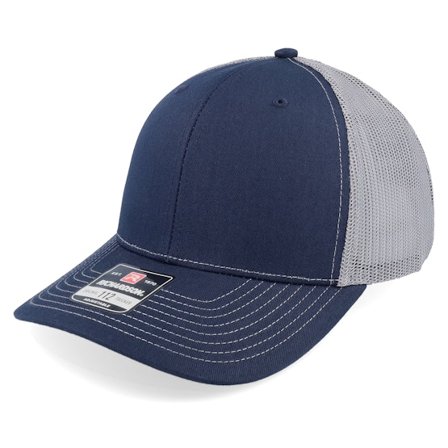 Richardson - Azul trucker Boné - 112 Split Navy/Charcoal Trucker @ Hatstore