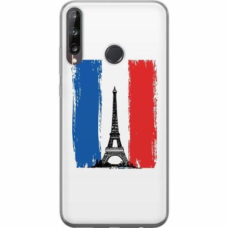 Huawei P40 Lite E Genomskinligt Skal Frankrike