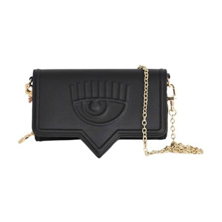 Chiara Ferragni Collection, Cross Body Bags Czarny, Kobieta, Rozmiar: ONE Size
