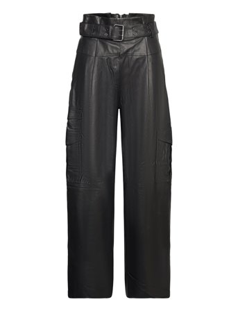Harlyn Leather Trouser Black AllSaints