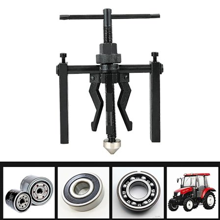 Indvendig lejeudtrækker til bil, gear, 3-kæber, kraftig, værktøjssæt til bil, værktøj til reparation af biludtræk