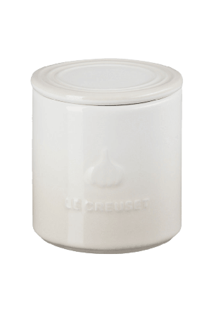 Le Creuset Vitlökskruka 420ml Meringue Köksförvaring Vit