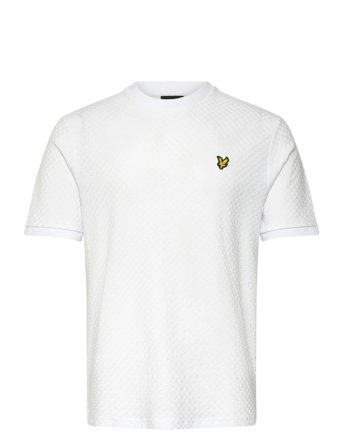Lyle & Scott | Football Jacquard T-Shirt | XS