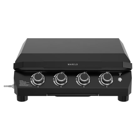 Mareld Stegeplade 4 brændere, 59 cm - Sort | KitchenOne