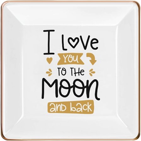 Smykkeskål i keramik til mødre, kvinder, hustruer og bedstemødre. Smykkeskål, dekorationer til ringe, øreringe, halskæder og armbånd. Mors