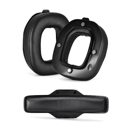 Slitstarka öronkuddar Pannband Memory Sponge Öronkudde för Astro A40TR Headset