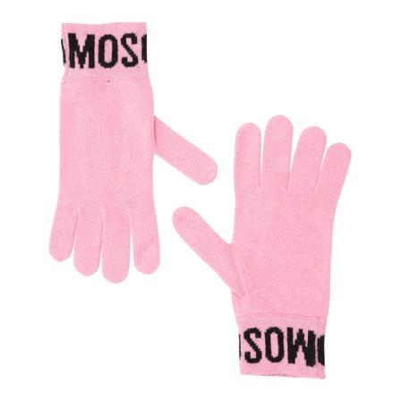 Moschino Gloves rosa, Dam, Dam, Storlek: ONE SIZE