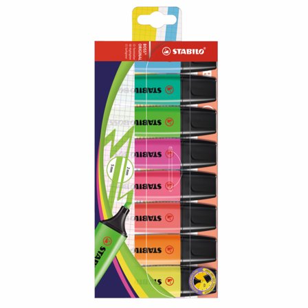 Stabilo Boss 8-pack