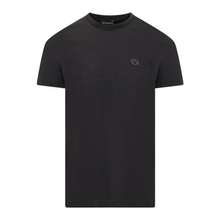 Emporio Armani, T-Shirts Zwart, Heren, Maat:M