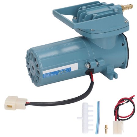 Laser-ilma-avustuspumppu Hiljainen Vakaa Alumiiniseoskotelo Laserleikkausapu Pumppu DC12V MPQ-902