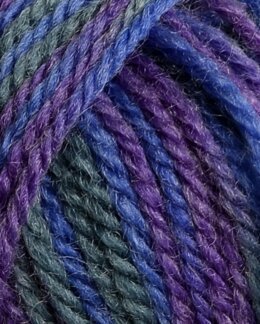 Garn Viking Sportsragg Lila multi - Viking of Norway