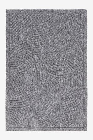 Jotex - Dørmatte 60x90 Cm Polypropylen/Polypropylen Lys grå MELLBY - Kjøp Dørmatter hos Jotex