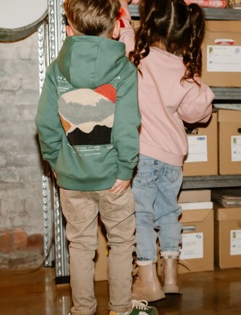 Daily 7 Sweater Heart Embroidery - Pink - 110