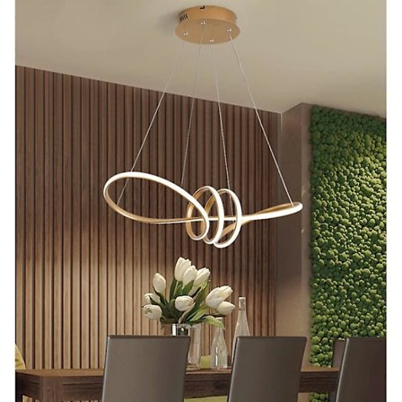 Hängande LED-lampa Designer Lyxig Matrum Dimbar