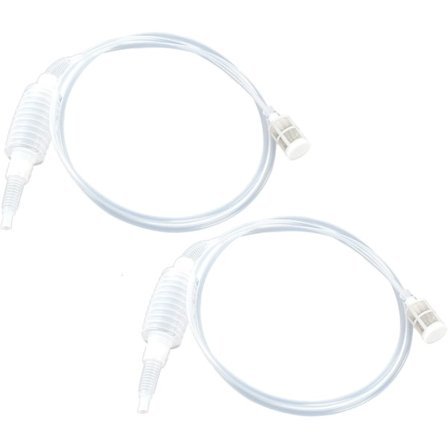 Vinflaskeoverførselsrør 2 stk. Plast Vinfilter Fint Sil