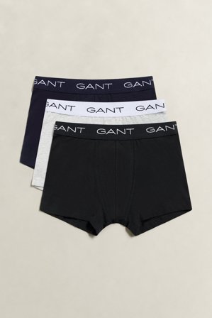 GANT Teenager Teen Boys 3er-Pack Gemischte Boxershorts (170) Schwarz