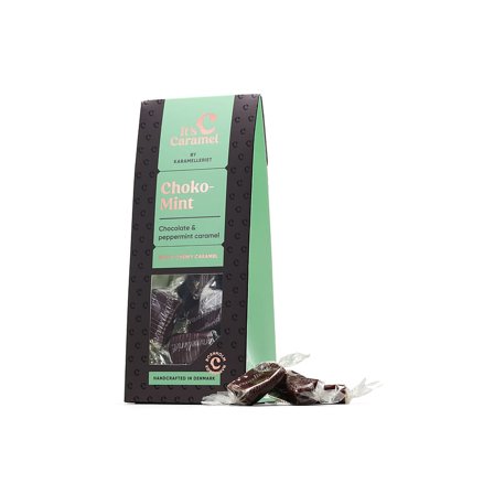 It ́s Caramel By Karamelleriet Karameller Choko-Mint 90 g, Helse & Madvarer, Snacks, Karameller