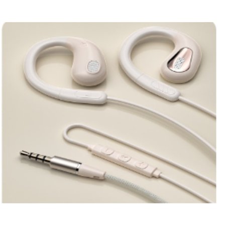 TYPE-C Digital Clip on Hörlurar Sport Trådbundna