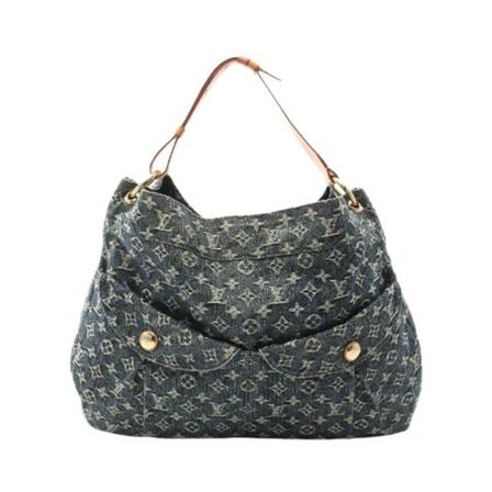Louis Vuitton Vintage, Pre-owned Leather louis-vuitton-bags Blauw, Dames, Maat:ONE Size