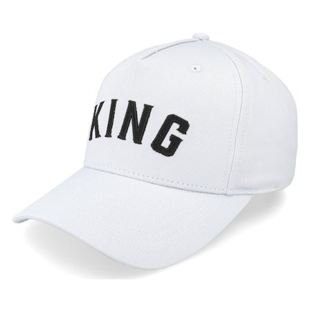 King Apparel - Staple Curved Peak Stone Adjustable Adjustable Grey Cap - @ Hatstore